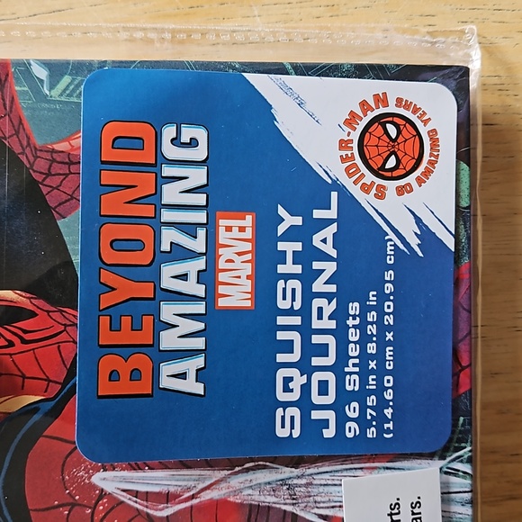 MARVEL SPIDERMAN SQUISHY JOURNAL - Picture 2 of 9